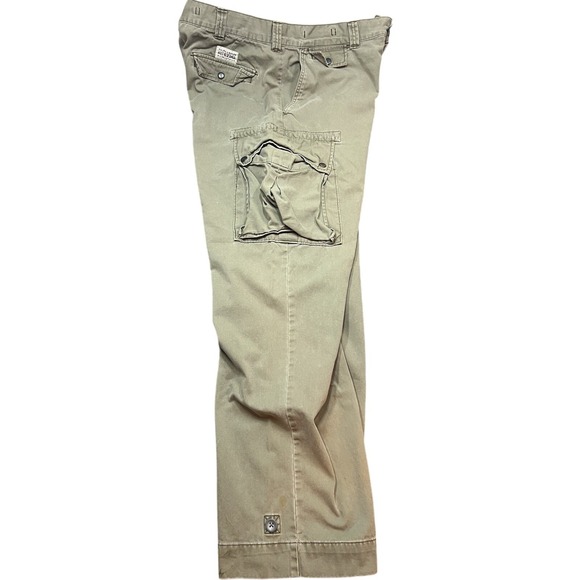 Polo Ralph Lauren Pants Mens 36x32 Paratrooper Military Polo 67 Cargo Baggy Wide - Picture 4 of 13